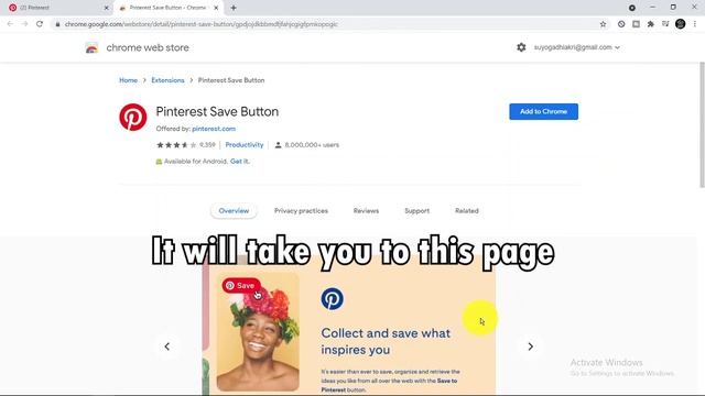 How to Add Pinterest Button to Chrome | Pinterest Tutorial 2021