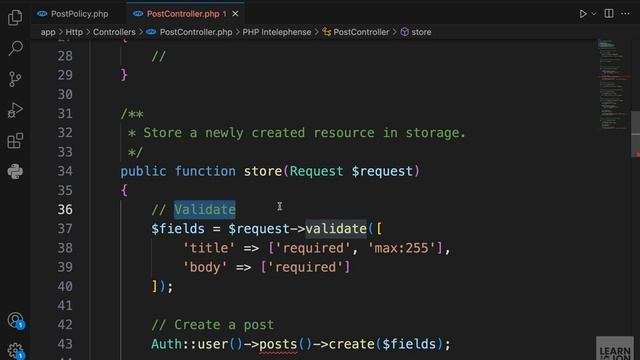 LARAVEL 11 Crash Course for Beginners 2024 _ #24 Authorization