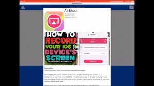 How to screen record on your iOS Device - NO Jailbreak- Iphone/Ipad/Ipod Touch