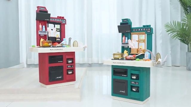 Кухня с водой, светом и звуком 35 элементов смотреть онлайн