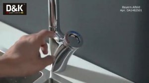 Смеситель для кухни с выдвижной лейкой D&K Bayern Alfeld DA1482501