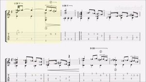 TAB/Sheet: Adagio in G Minor by Tomaso Albinoni [PDF + Guitar Pro + MIDI]