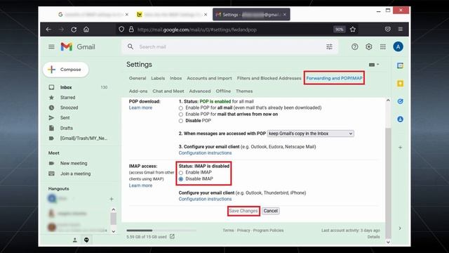 How to Enable IMAP (Internet Message Access Protocol) in Gmail Account смотреть онлайн