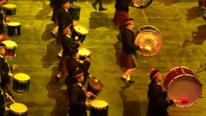 Bremen Tattoo 18.01.2020 - Massed Pipes and Drums "Scotland The Brave"