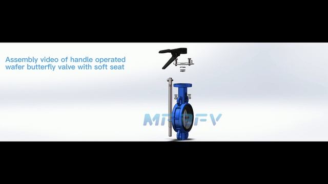 Handle Operated Wafer Butterfly Valve With Soft Seat-MF VALVE