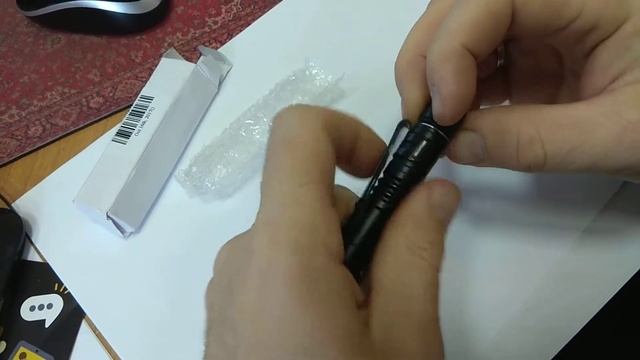 CREE LED Pen-shape Highlight Mini Torch GearBest.com смотреть онлайн