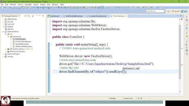How To Test Text Box Using Selenium? (Selenium Course) Lecture - 8