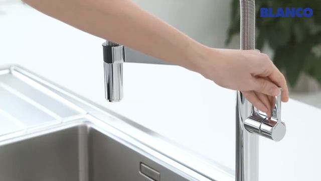 Кухонный смеситель BLANCO BLANCOCULINA S Mini с выдвижным изливом смотреть онлайн