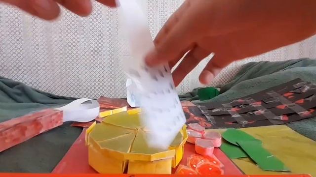 бумажная кухня готовлю пиццу