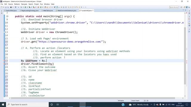 Locators In Selenium WebDriver - Part 1| Id Locator