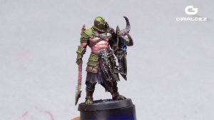 How to paint SKIN & ARMOR (on miniatures)