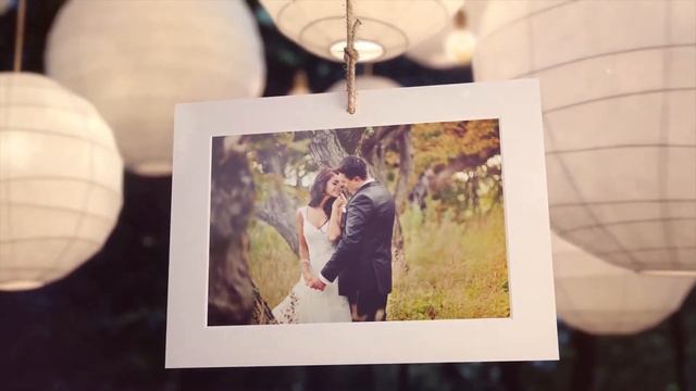 Красивое видео с летающими фонариками и фотографиями смотреть онлайн