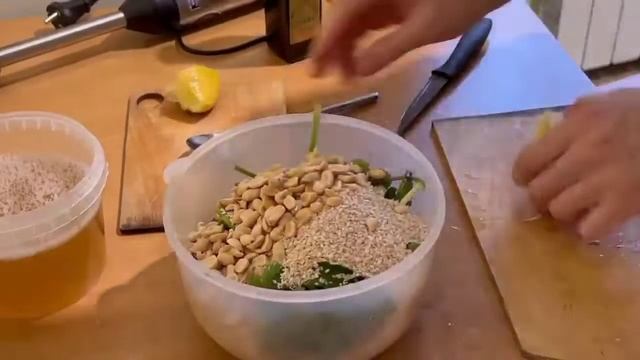 Арахисовый хумус. смотреть онлайн