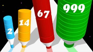 Crayon Rush 3D - Цветные математические игры
