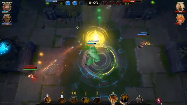 Battlerite --- Воин полураспада Rook #3 смотреть онлайн