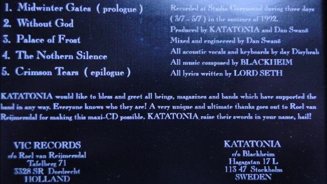 Katatonia - Without God смотреть онлайн