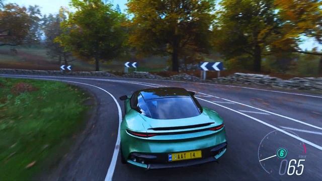 Aston Martin DBS Superleggera - Forza Horizon 4  Logitech g29 gameplay