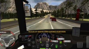 BUS SİMULATOR ULTİMATEDE TEMSA SAFARİ İLE AĞRI ADIYAMAN SEFERİ/DAĞ YOLU,TÜNEL