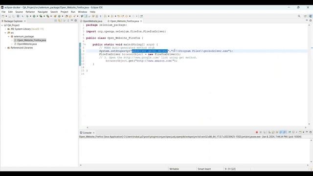 Run Selenium test case in Firefox Browser| Selenium testing full course