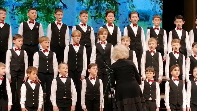 14.04.23_братья Финкель+хор мальчиков+соло на фортепиано. Фрагменты с отчётнКонцерта ПушкинскойДШИ смотреть онлайн