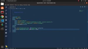 HTML: Background Color