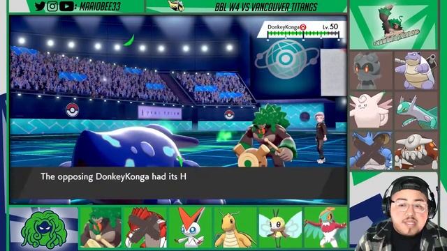 HAWLUCHA IS ONE BRAVE BIRD!! │ BBL S8 W2 │ Pokemon Crown Tundra Wifi Battle смотреть онлайн