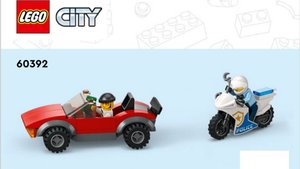 Машина из лего  60392. Lego. Схемы и инструкции