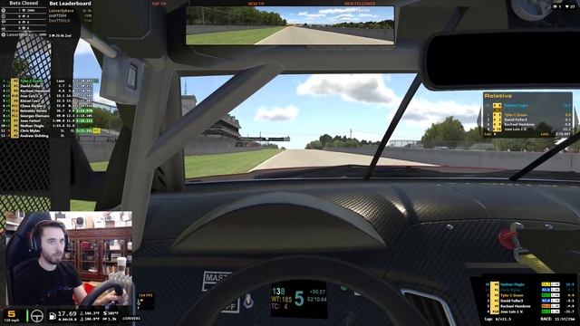 Luigi voice: "Wahoo!" - Cadillac CTS-VR at Road America смотреть онлайн