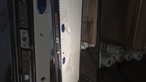 Дверь входная Гарда Серебро Белый Ясень