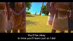 Moana Where you are lyrics