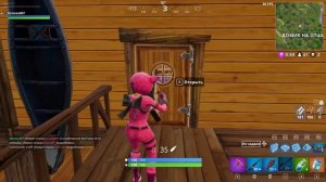 ТОП 1 С РОЗОВЫМ МИШКОЙ FORTNITE