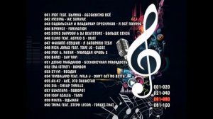 DVD - меню  Лучшая 200-ка Курортных дискотек