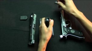 Taurus PT 92 AF "Satin chrome model"