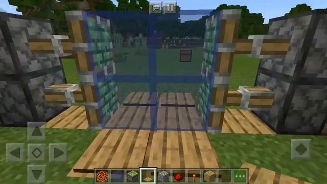 Как построить автоматические двери в майнкрафте. смотреть онлайн