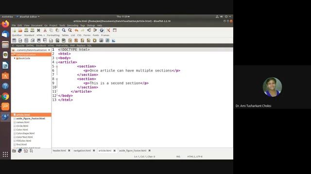 DV Lecture 2020-HTML5 Structure elements and Canvas