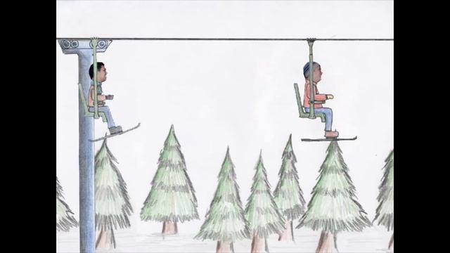 The Ski Lift with Music смотреть онлайн