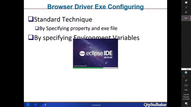 Different ways to configure browser driver | Training By Sudhakar смотреть онлайн