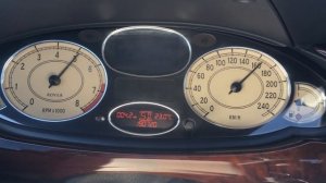 Rover 75 2,5 V6 0-200 km/h Acceleration Test ( RAKIM- ALTITUDE 1,900 M )