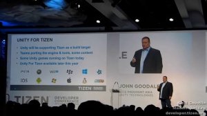 Tizen Developer Conference 2013 - Unity Keynote