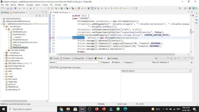 Real Time Automation Testing Interview Questions || Selenium || Part 1 #seleniuminterviewquestions