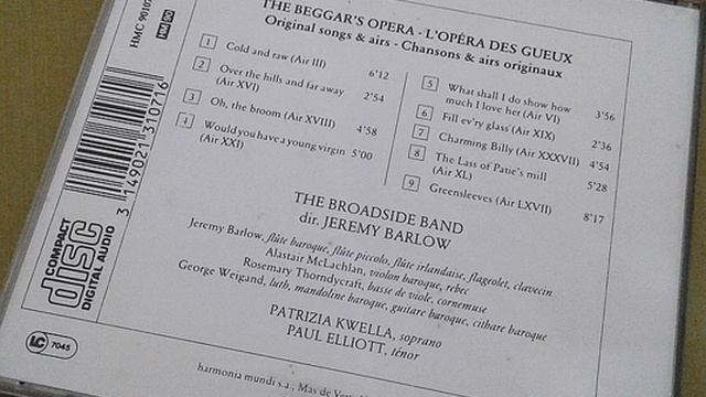 三日書店｜ 配樂CD 乞丐歌劇電影原聲帶／The Beggar's Opera O.S.T｜1709 смотреть онлайн