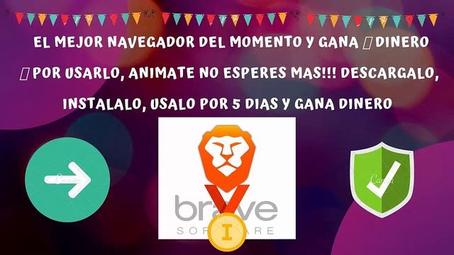 Descarga Brave 2019. GANA DINERO Usandolo!!!!!! смотреть онлайн