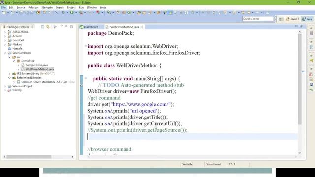 Selenium WebDriver Methods (Selenium Course) Lecture - 6