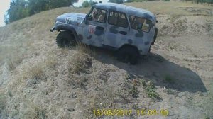 УАЗ ПО ПЕСКУ НА  Silverstone.