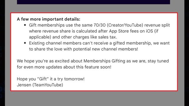 How Does the YouTube Gifted Memberships Beta Work?