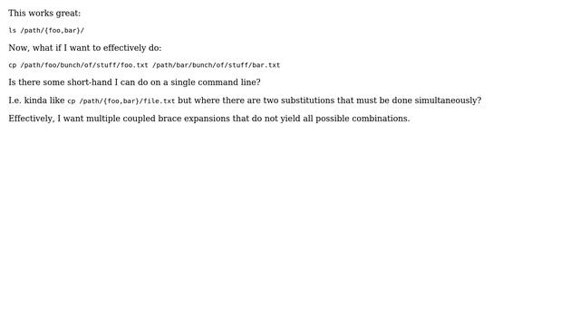 Unix & Linux: Two coupled substitutions in single command line? (2 Solutions!!) смотреть онлайн