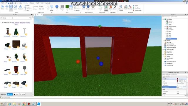 Roblox | How To Make A Sliding Door Ep 1 (Script In Description) смотреть онлайн