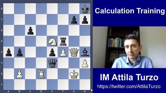 Day 30 | Tactics Training for the Chess Grandmaster(GM) title with IM Attila Turzo смотреть онлайн