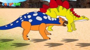 No one's brave from the startㅣdinosaurs cartoon for kidsㅣCoCosToy