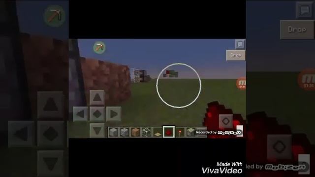 Механизмы в Minecraft PE. Электрическая дверь смотреть онлайн